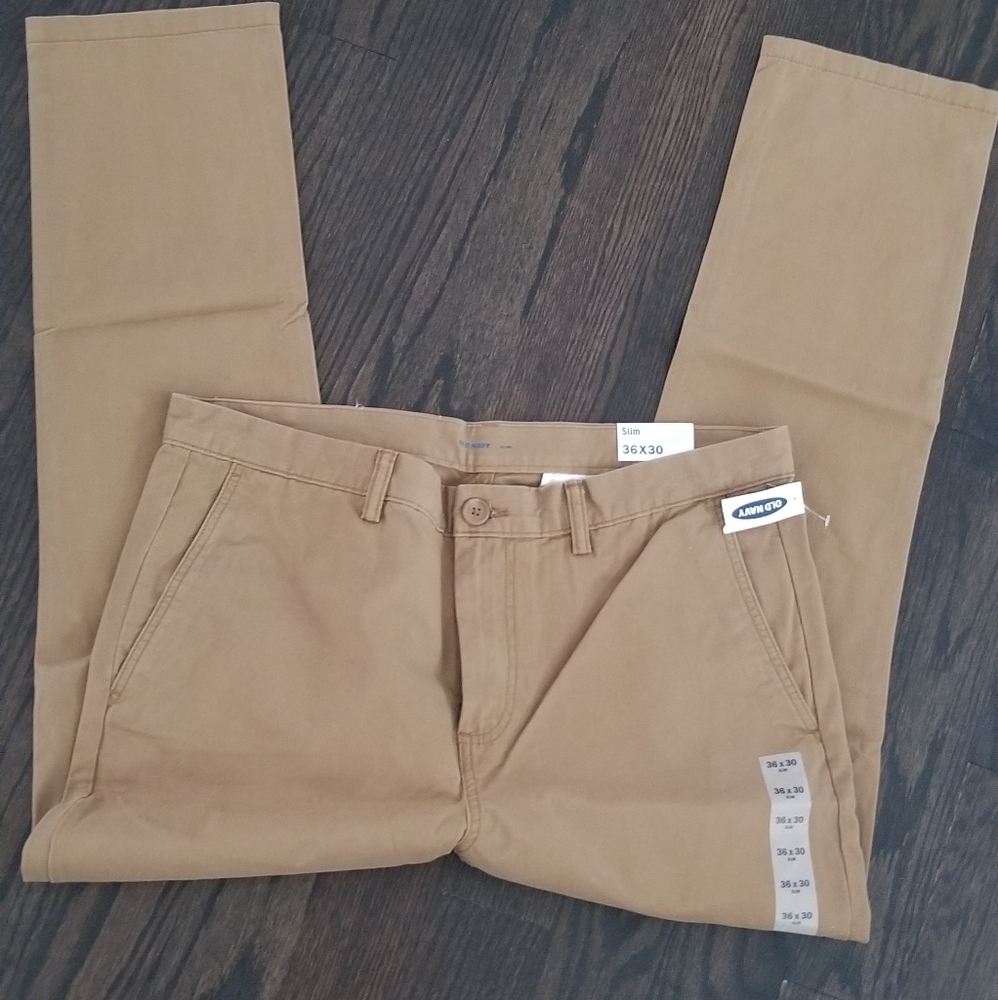 Old Navy Slim Uniform Non-Stretch Chino Pants
